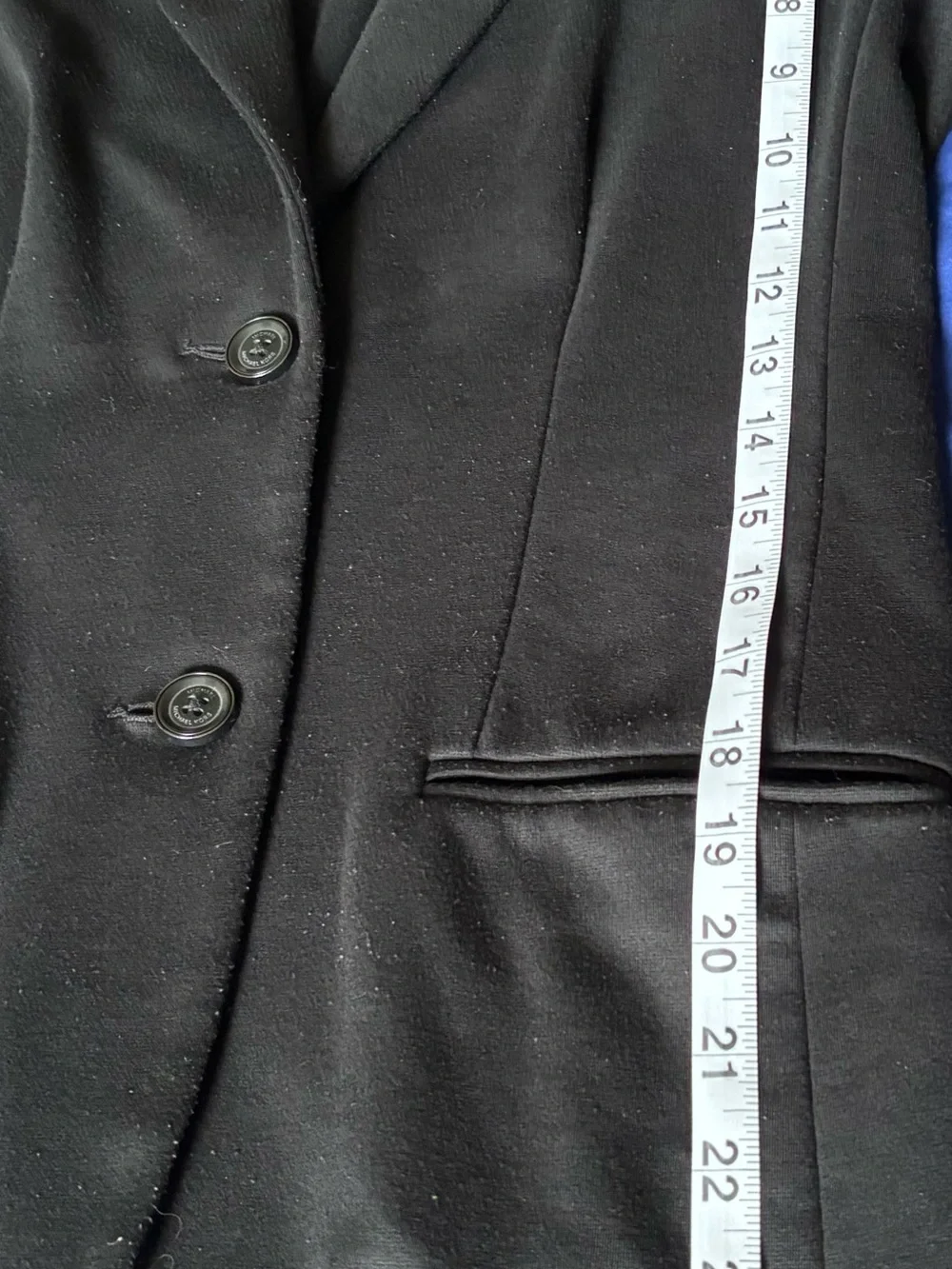 Michael Kors Black Tailored Two-Button Blazer